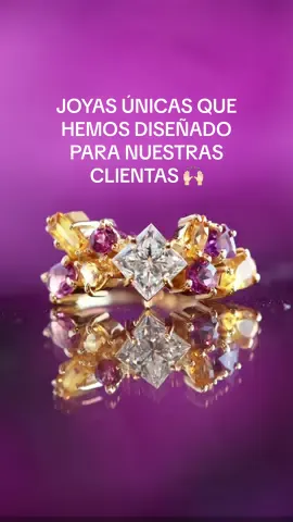 Nuestros anillos son obras de arte 🖼️🙌🏻 ¿Te gustaria tener uno así? 🤩 #MariaSalinasMx #JoyeriaDeAutor #JoyeriaPersonalizada 