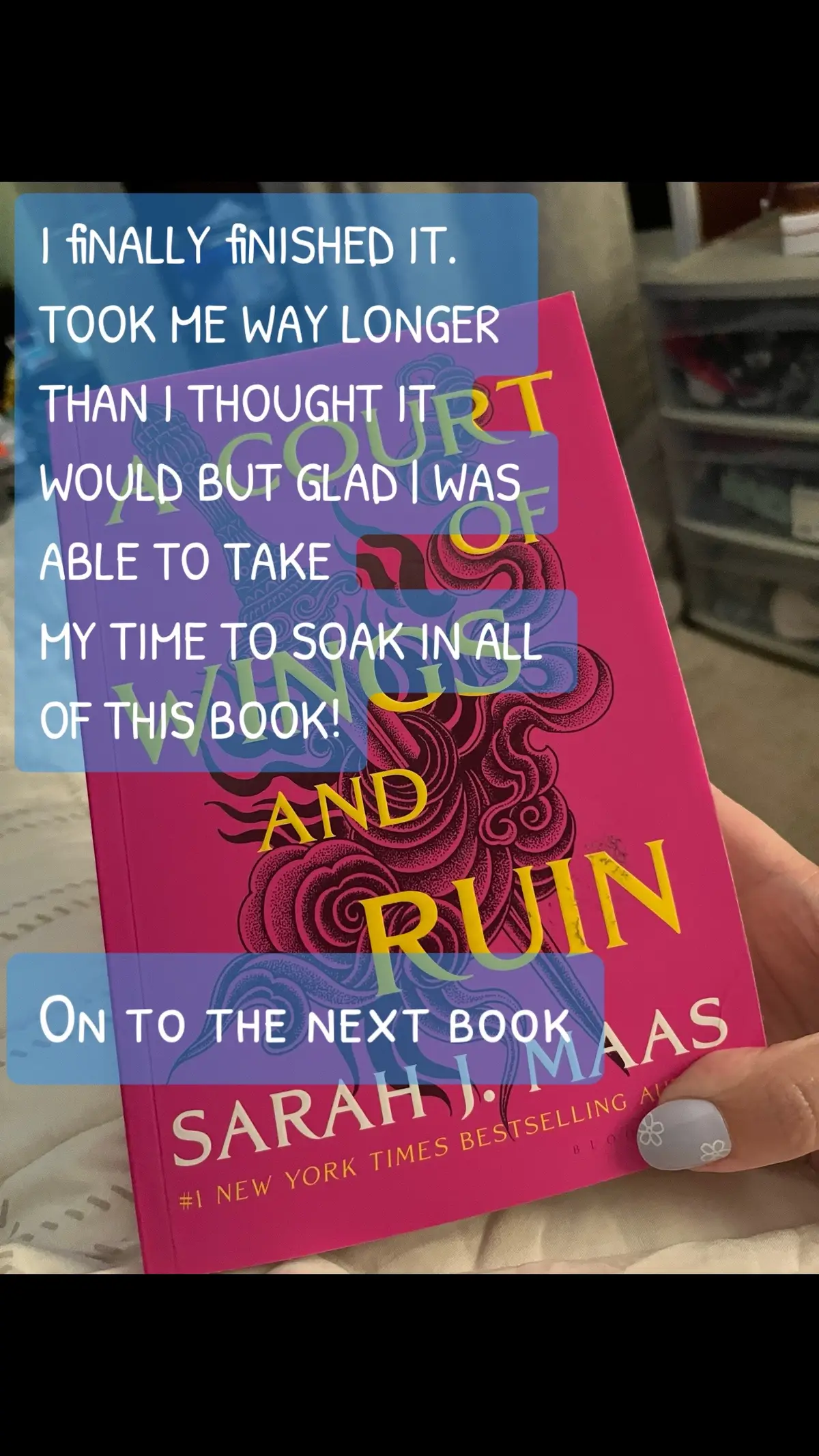 So so good! #acotar #sarahjmaas #acowar #nextbookplease #bookseries #BookTok #books #bookish #bookclub #bookrecommendations #bookrecs