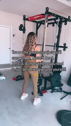 Restart. Reset. Refocus. As many times as you need to just don’t EVER give up! 🫶 #mom #momof3 #weightloss #down50lbs #lost50lbs #weightlossformoms #losebabyweight #postpartumfitness #postpartumweightloss #postpartumjourney  