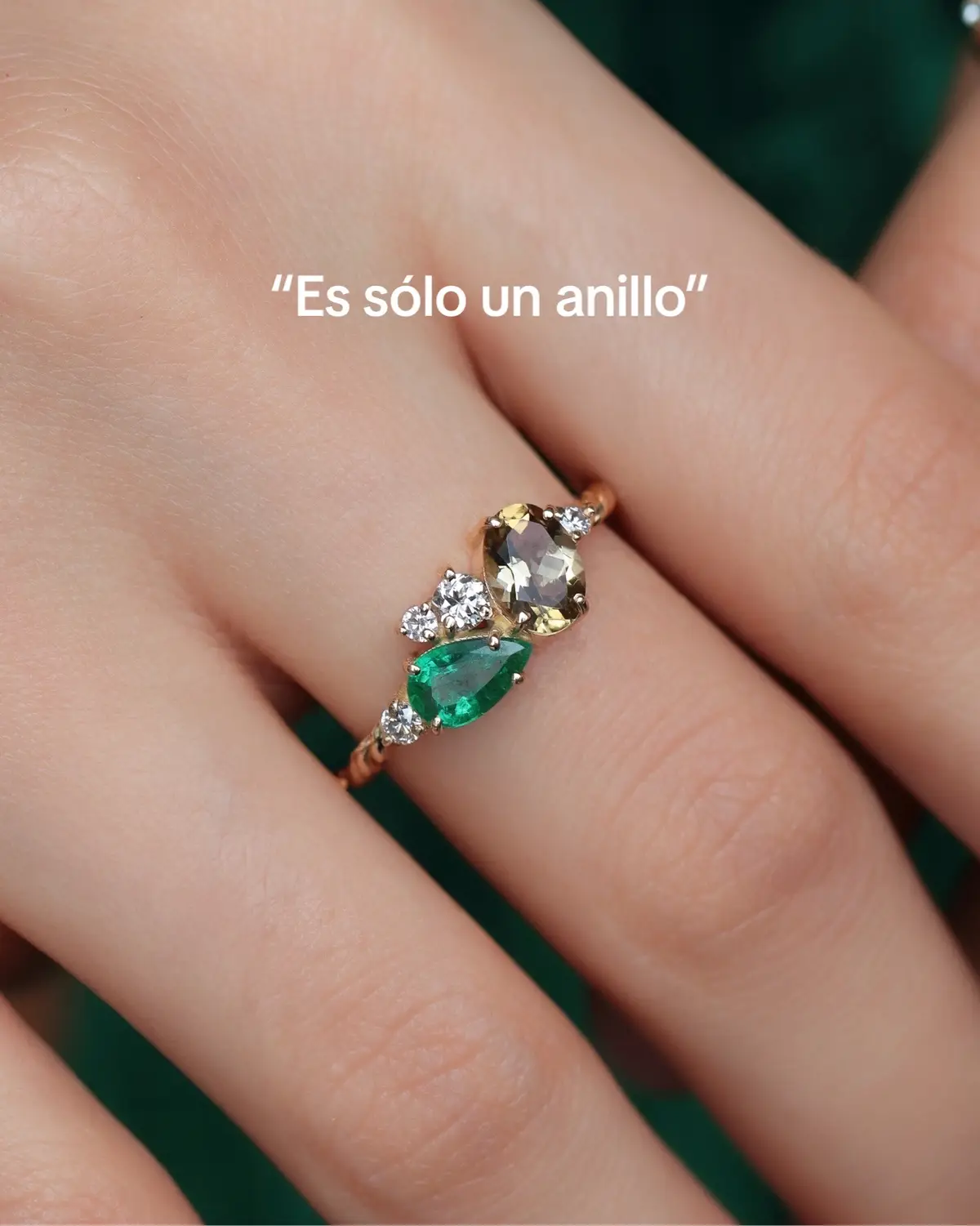 Para diseñar tu propio anillo, envíanos un mensaje a nuestro instagram mariasalinasmx MariaSalinasMx #JoyeriaDeAutor #JoyeriaMexicana 