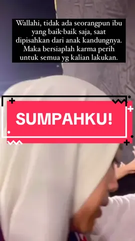 Aku mengutuk semua, siapapun itu yg memisahkan aku dengan anakku. Terutama mantan mertuaku, dan mantan kk iparku, juga anak mantan kk iparku yg berkoar2 di medsos si paling ibu bayangkari dengan gayanya bicara akan spill wajah aku setelah aku pakai baju orange tp tak lama kemudian postingannya dihapus. Fitnahlah sepuas kalian, tapi ingat Allahu azza wa jalla. Jangan kalian kufur nikmat atas apa yg telah Allah beri untuk kalian sekarang, krn bisa jadi kenikmatan2 itu adalah ujian. Berapa banyak yg telah kalian buat sakit hati atas kesombongan2 kalian? Dan tak perlu ditanyakan lagi luka batinku bertahun2 lamanya kalian pisahkan aku dengan anakku DIRAJASA KALAKSANA yg sekarang usianya 5th, Ketika aku jemput anakku, kalian bilang anakku sekolah di sekolah mahal? MANA ? Anakku tidak tercatat di sekolah manapun. Kalian bilang anakku makan makanan enak? Lantas menurutmu aku sbg ibunya tak mampu memberikah anak anakku makanan yg enak?  Kalian bilang anakku pakai pakaian bagus dan mahal, lantas menurutmu aku tak mampu? Apakah selama ini ada anak2ku yg lain yg terlantar dan hidup kekurangan? Perlu kalian sadari, aku dalam segala kekurangan dan keterbatasanku sbg manusia, aku besar karna Allah! Allah cukupi segalanya yg anak2ku butuhkan! Sombong sekali kalian sehingga merasa paling segalanya, sebegitu siapkah kalian semua menerima adzab atas segala perbuatan kalian? Kita akan lihat akhirnya, Kudengar suami mu pun menikah lagi, bukankah itu menyakitkan? Aku turut prihatin namun tak dipungkiri aku bahagia mendengarnya. Sekarang kita akan lihat kehidupan anak tunggalmu, anak perempuanmu satu-satunya, anak yg dibenci teman sekolahnya karna manja dan aduan, anak yg tidak mempunyai teman di kampusnya karna sangat norak dan menyebalkan, anak yg sombongnya tertular dari sikap dan prilaku orgtuanya, anak yg merasa si paling segalanya krn didikan kedua orgtuanya yg selalu membuatnya seperti ratu dlm ruang lingkup mereka saja. Tanpa disadari, anak itu tumbuh menjadi pribadi yg menyebalkan dan banyak tidak disukai org krn karakter yg dibangun oleh orgtuanya. Aku takkan menyerang siapapun yg tdk berurusan denganku dan anakku, jd jangan pernah ikut campur.