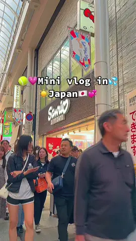 🎾💗Mini vlog in💦 ☀️Japan🇯🇵💞