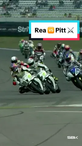 Things you weren't expecting to see today: Jonathan Rea 🆚 his now crew chief (and former teammate) Andrew Pitt in a last chicane, photo finish end at Assen 📸 #DutchWorldSBK 🇳🇱  #WorldSBK #motorcycle #motorsport #racing #sportsontiktok