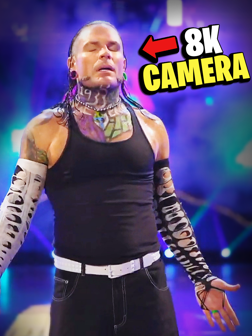 That time WWE used an 8K camera for Jeff Hardy's Entrance 🔥🔥 - #WWE #jeffhardy #hardyboyz #wwetiktok #wwefan #wrestletok #wrestling #wrestlearchive