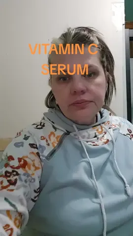 Vitamin C serum helps lighten your dark spots and brighten your skin.  follow me for the next few weeks to see the lasting results. #vitamincserum #antiaging #darkspots #brightening #morningroutine #skincareroutine 