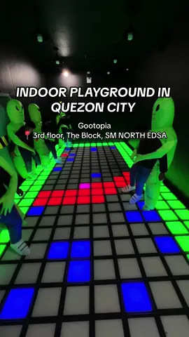 Looking for fun things to do in QC? 🙌🏻 #gootopiaph #quezoncity #mustvisit #fyp #placetovisit #QCitizens #smnorthedsa #philippines #playground