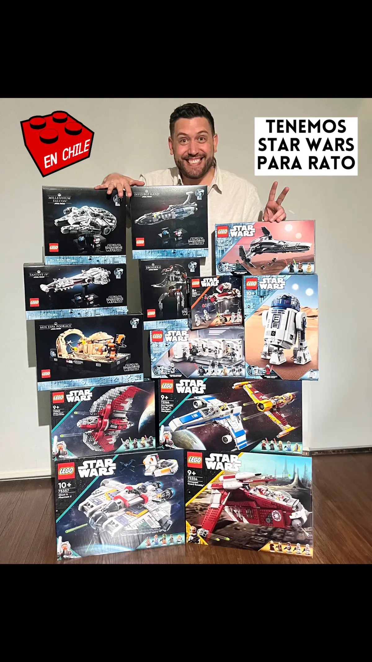 ¡Mayo se viene con todo!  Si todo sale bien, podré mostrarles varios de estos sets en vivo 🤞 ¡Comenta tu set favorito o cuál quisieras ver!  En mi canal de difusión de isnatagram les dejé un video explosivo #lego #starwars #afol #legotiktok #legotiktoker #legotok #rlfm #legoset 