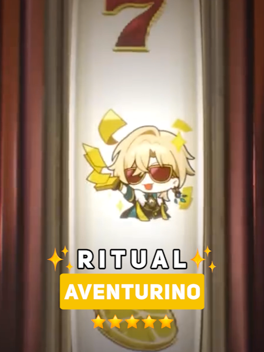 RITUAL para sacar a AVENTURINO! 🛡️💰 Mucha suerte a todos! 🕯️🕯️🕯️✨ #HonkaiStarRail #aventurino #aventurine