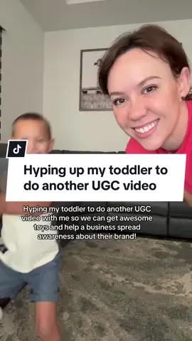 Another day, another UGC video with my toddler! We love doing videos together. Not only do we get to try some awesome products and toys but we get to help businesses with their marketing goals and make a living from home 😱 ##ugccreator##ugcmom##ugccommunity##coolmom##funmom##bestson##momandson