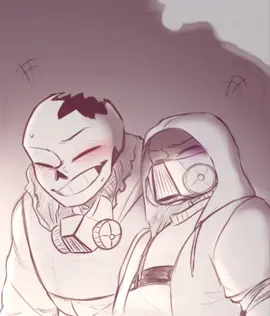 For understanding, this Au with virus theme. The author of the idea is an artist I know, who at the moment put drawing on the back burner because of studies.The whole plot remained in the draft messages, someday we may spin it more. But at this point there may still be some throw-ins about this AU and other sketches. And maybe in the distant future, when the second author is freer, we'll publish pages of the comic. #undertale #undertaleau #dustsans #horrorsans 
