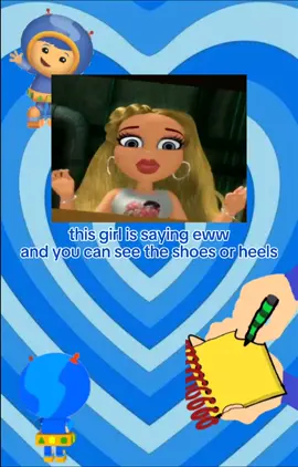 this girl is saying eww and you can see the shoes or heels #bratz #stantwitter #geo #teamumzoomi #croppedvideos #croppedmeme 