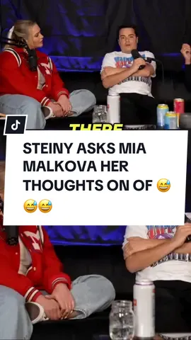 steiny tryna stir shi fr 🤔🤔🤔 #miamalkova #nelkboys #bradleymartyn #fullsendpodcast 
