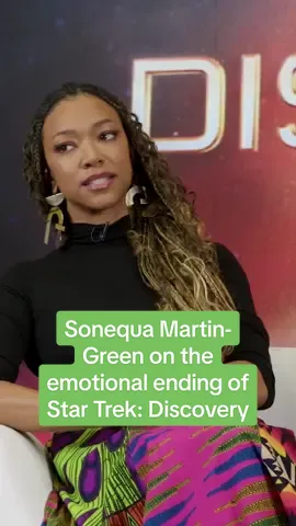 Sonequa Martin-Green reflects on the emotional journey of filming the final scene of Star Trek: Discovery 😭 #SonequaMartinGreen #StarTrekDiscovery #StarTrek #Collider #FYP