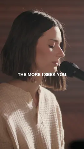 “The More I Seek You” (Chapel Sessions) ft. Jessie Harris is coming THIS FRIDAY! We are so excited to release this new acoustic version of a song that has had such a significant impact in our church for over twenty years. We pray that this song invites you into a deeper place in the presence of God and that it reminds you to rest in Him.  Pre-save now at the link in our profile 🙌 #TheMoreISeekYou #Worship #christiantiktok #worshipmusic #chapel 