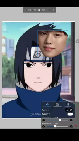Sasuke 🥷✨️ #reallife #digitalart 