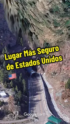 Este es el Lugar Más Seguro de Estados Unidos, el Búnker ubicado en el interior de Cheyenne Mountain es toda una fortaleza impenetrable 🇺🇸 #googleearth #eeuu #usa #bunker #cheyenne 