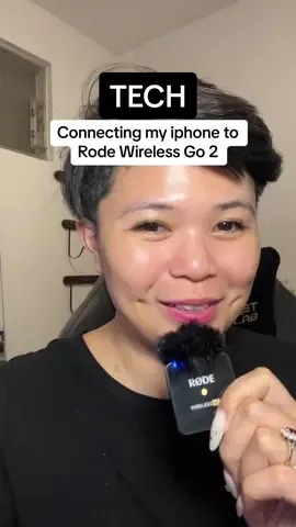 How to connect your iPhone to the Rode Wireless Go 2, SA WAKAS!!! 