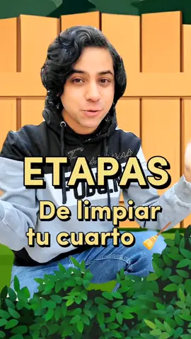 Etapas de limpiar tu cuarto #comedia #humor #risa #gaboalvarez #fyp #xyzbca 