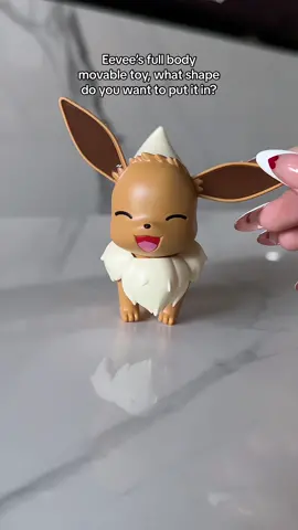 Do you want this Eevee?😊#pokemon #pokémon #pokemongo #pokemontiktok #toys #pokemontoys #pokemontoy #eevee 