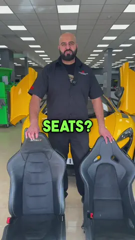 Are they worth it 🤔 Let us know in the comments 👀 #mclaren #bucketseats #vs #reels #explorepage #cars #fyp 