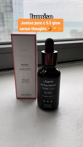 Jumiso pure c 5.5 glow serum thoughts ☀️🍊✨@jumiso_us  I think this is a solid vitamin C serum that didn’t irritate my combo acne skin, and it works well with my skincare/makeup! I like the subtle glow it gives that doesn’t feel greasy. I definitely need to try this glow serum for longer to see the long-term results tho. Overall tho 🥰💕 ••• #koreanskincare #hyperpigmentation #hyperpigmentationtreatment #darkspots #glassskin #clearskin #vitamincserum #jumiso #jumisous #jumisovitamincserum 