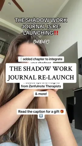 BONUS GIFT ⬇️  When you pre-order the new journal, we will gift you a Shadow Work Card Deck 🎁  email support@zenfulnote.com with your confirmation to claim 💫 #journalprompts #shadowworkprompts #shadowworkquestions #deepquestions #MentalHealthAwareness #theshadowworkjournal #selfhelptok #carljung #shadowworktips #viraljournal #shadowworkhelp #newshadowworkjournal #keilashaheen 