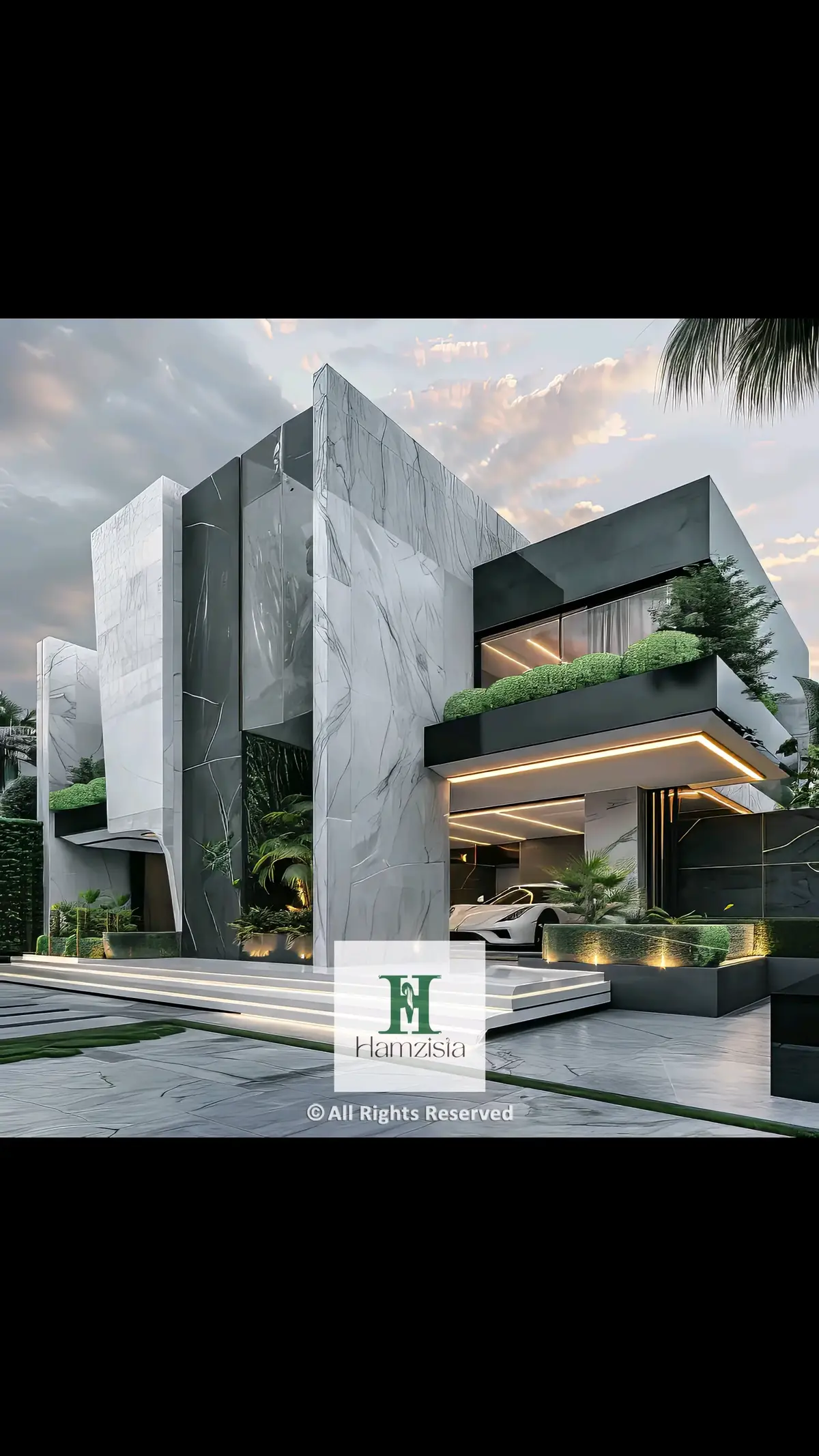 QuantumVista Residence: Where Modern Luxury Meets Futuristic Living . . . . . . . . . . #luxury #interiordesign #architecturelovers #Architect #hamzista 