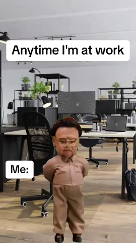 Anytime I'm at work #relatable #bestie #workbesties #workmemes #corporate #work #officelife #office #people 