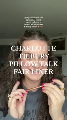 Replying to @fan of mars trying @Charlotte Tilbury pillow talk fair lipliner and I am so surprised 🫢 #pillowtalkfair #pillowtalk #pillowtalkfairlipliner #charlottetilbury #charlottetilburypillowtalkfair #cooltonedlipliner #cooltonelipliner #fairskinmakeup 