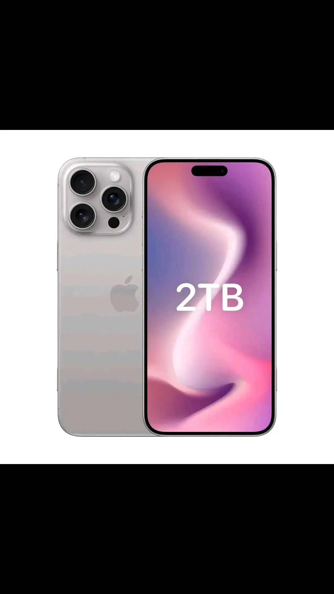 - iPhone 16 Pro no longer adopts a 128GB capacity, now upgraded to 256GB - The storage capacity of the iPhone 16 Pro & iPhone 16 Pro Max is expected to be 2TB - 256GB - 512GB - 1TB - 2TB - For RAM, it still uses 8GB RAM, but the RAM type has been upgraded to LPDDR5X RAM. Source: WHYLAB