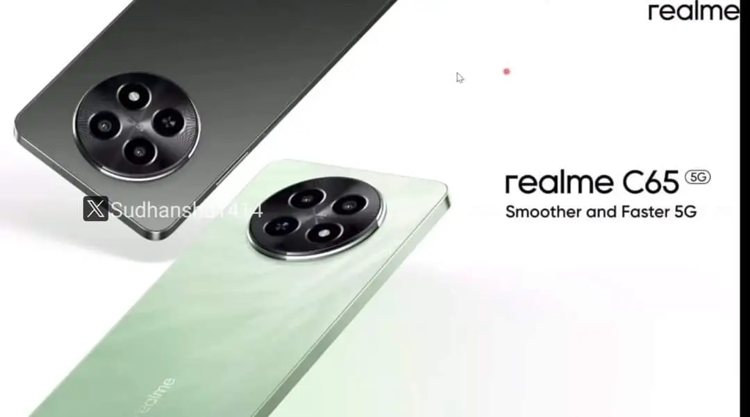 Execution! Realme will introduce the realme C65 5G with the latest Mediatek Dimensity 6300. - Soon to be introduced in India. 6.67inch IPS LCD 120HZ 625Nits Peak Brightness. Mediatek Dimensity 6300 (6nm TSMC) LPDDR4X, UFS 2.2 50MP, 2MP. 8MP SELFIES 5000mAh, 15W Type C Android 14 (realmeUI 5) Side Fingerprint, Micro SD up to 1TB IP54 Rating, Rainwater Smarttouch Tuv Rheiland. 7.89mm & 190gram Variants & Prices 4GB/64GB 4GB/128GB 6GB/128GB Price below INR 10,000 ~ Rp. 1,938,490 Source: Sudhanshu Ambhore