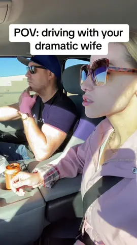 Help bc he’s a bad driver 😭 #fyp #kileyandsid #baddriver #pov #drivingwithyourwife #lol #comedy #couplesoftiktok #haha #driving #scary #dramatic #drama #couplescomedy #husbandwife #trend #viral #trending #badnavigation #baddriver 