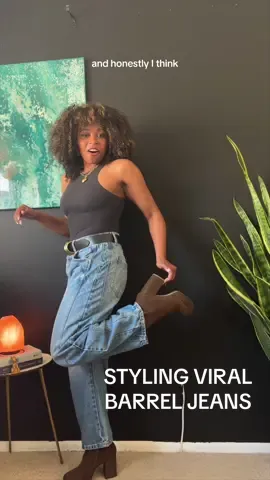 Definitely NEED more colors! 😫💃🏾 #blackgirlmagic #outfit #outfitideas #style #barreljeans #freepeople @Free People 