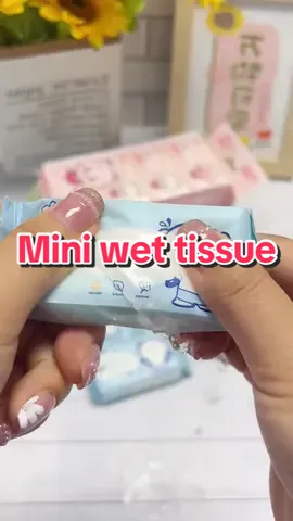 Mini wet tissue #Home #trending #kids #fyp #portable 