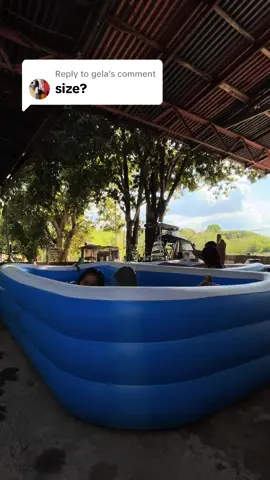 Replying to @gela sign mo na to para magbabad sa inflatable pool! 😍🏊‍♂️🕶️🌤️#inflatablepool #familypool #summerbabadchallenge #Summer #swimming #babad #babadtime #swimmingtime #foryoupage 