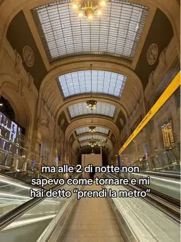 AH #stazionecentrale  (fortunatamente è solo un pov)