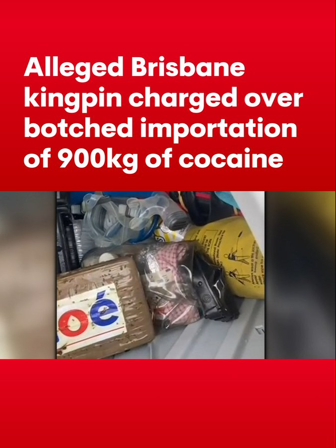 Drugs, firebombings and a drive-by shooting. A Brisbane man has been unmasked as the alleged leader of one of Australia's most sophisticated crime syndicates. He's been charged over the botched importation of 900kg of cocaine that washed up on beaches along the east coast. #7NEWS