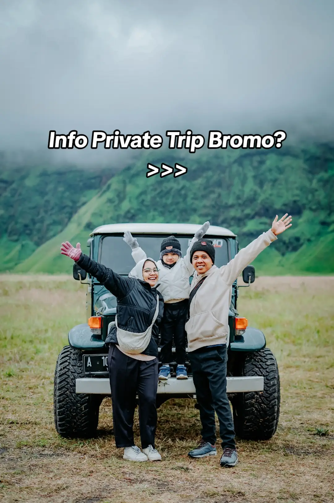 Yuk agendakan liburanmu ke Bromo bersama okejeepbromo 🥰 .  Pemesanan unit banyak ada penawaran harga yang menarik🤗 Reservasi klik link di bio! #bromo #bromotenggersemeru #okejeepbromo #jeepbromo #sewajeepbromo 