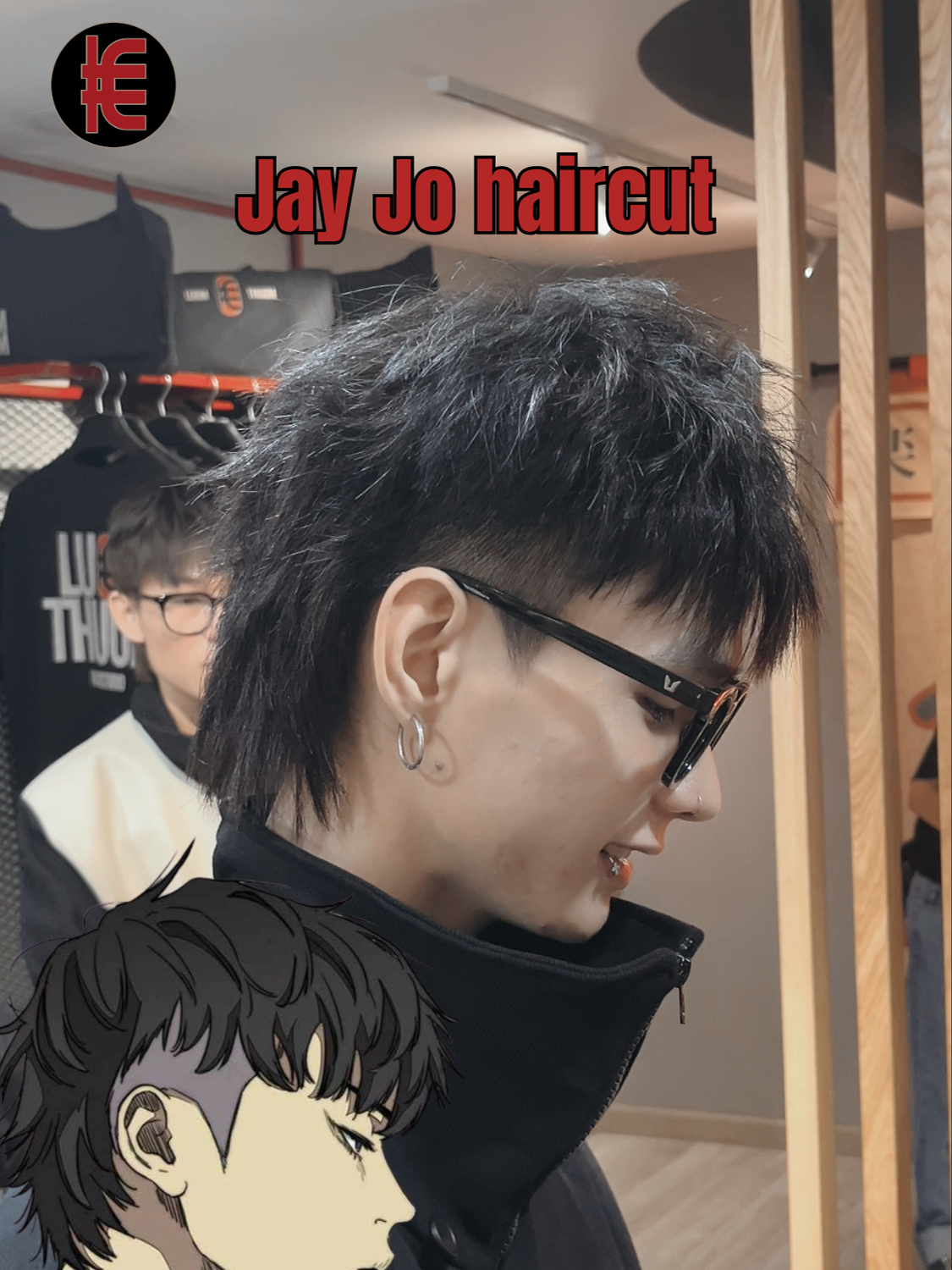 JayJo mullet haircut by luomthuom hairstudio #luomthuom #jayjomullet #luomthuomhairstudio #windbreaker