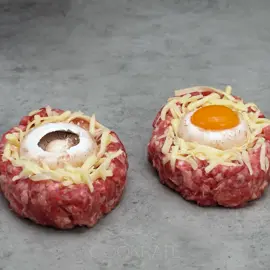 This recipe will make any cook envious! Easy and delicious dinner Ingredients: potatoes: 3 pc water: 500 ml (17 fl oz) LEAVE: 20 MIN minced meat: 800 g (28 oz) onion: 1 pc garlic: 10 g (0.4 oz) eggs: 1 pc salt: 8 g (0.3 oz) black pepper: 6 g (0.2 oz) LEAVE: 20 MIN onion: 1 pc mushrooms: 300 g (11 oz) salt: 3 g (0.1 oz) black pepper: 3 g (0.1 oz) cheese: 100 g (3.5 oz) eggs: 4 pc salt: 3 g (0.1 oz) The salad: cherry tomatoes: 250 g (8.8 oz) cucumbers: 100 g (3.5 oz) avocado: 1 pc mozzarella: 100 g (3.5 oz) parsley: 15 g (0.5 oz) salt: 4 g (0.1 oz) black pepper: 2 g (0.1 oz) vegetable oil: 20 ml (0.7 fl oz)