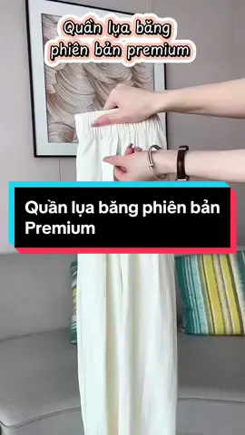 Quần lụa băng cao cấp #thoitrangnu #quanaonu #quanongsuong #quanluabang #quanongrong #xuhuong #mỗingàymộtoutfit 