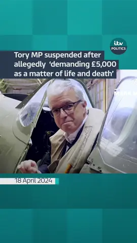 Tory MP suspended by party over extraordinary allegations #conservatives #politics @itvnews 