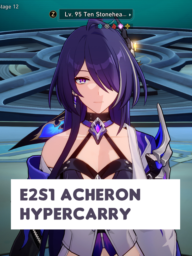 Memory of Chaos 12 | v2.1 | Node 2 vs Aventurine | E2S1 Acheron Hypercarry | 2 Cycle  #HSR #HonkaiStarRail #hoyoverse #penacony #memoryofchaos  #aventurine #aventurinehonkaistarrail #acheron #acheronhonkaistarail #acheronhsr #fuxuan #fuxuanhonkaistarrail #fyp #fypシ