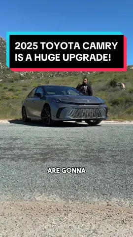 The 2025 Toyota Camry is A LOT better and goes full hybrid! #toyotacamry #camry #toyota #cartok 