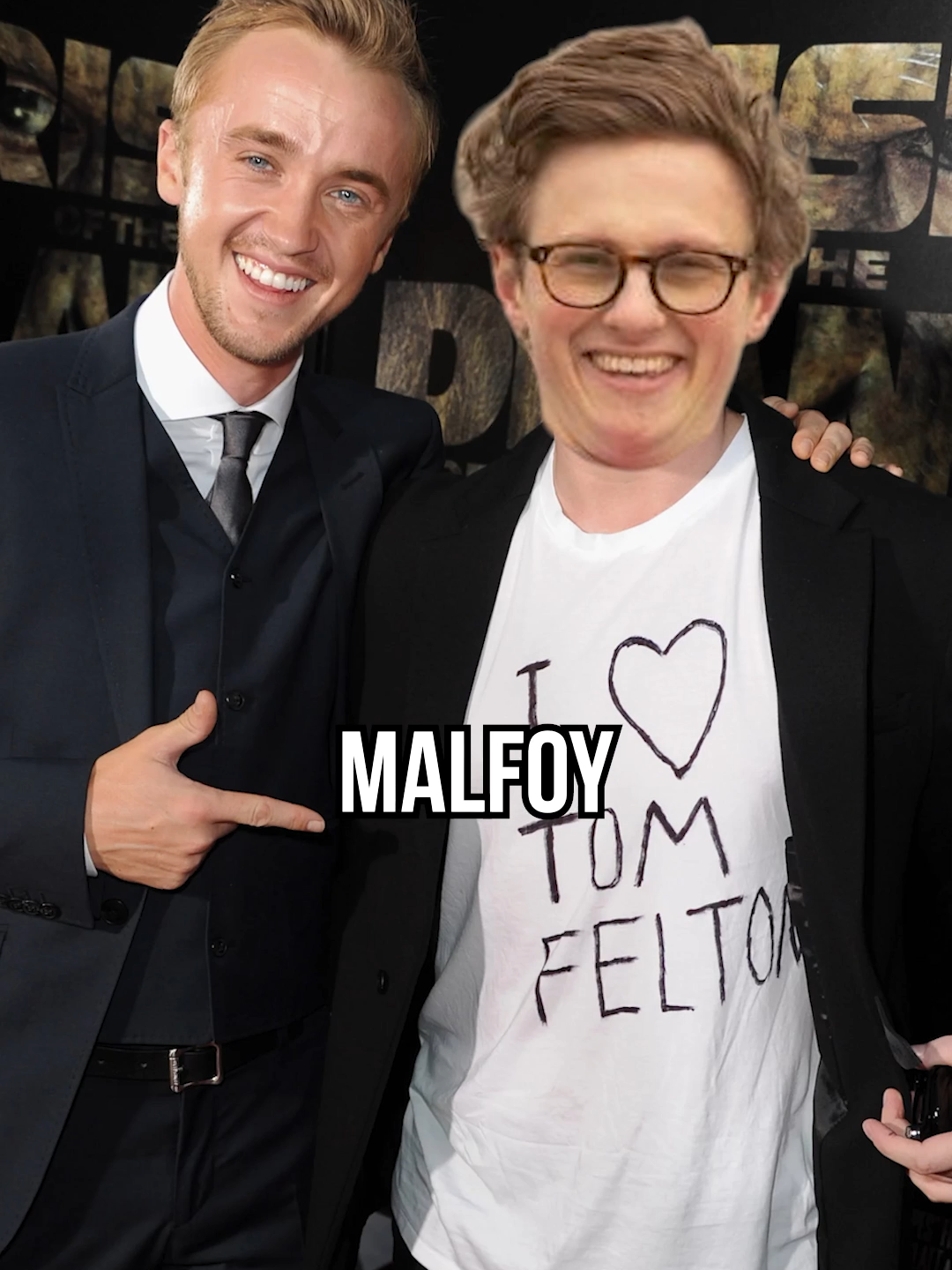 i legally became draco malfoy's best friend #maxfosh