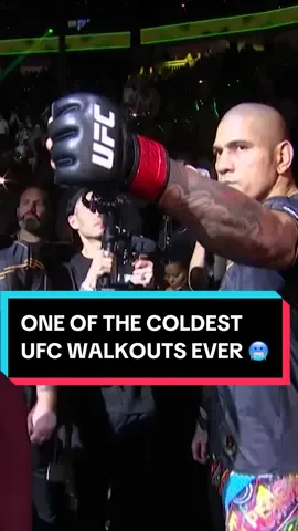 Alex Pereria's walkout will forever be one of the coldest 🥶 #ufc300 #UFC #mma #ufctok #mmatok #chama #poatan #alexpereira 