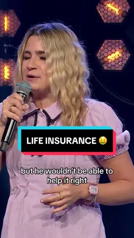 Life insurance will make you rich💰#HarrietKemsley #LifeInsurance #Comedy #ComedyCentralLive #StandUpComedy #Funny #Laugh #ComedyCentralUK
