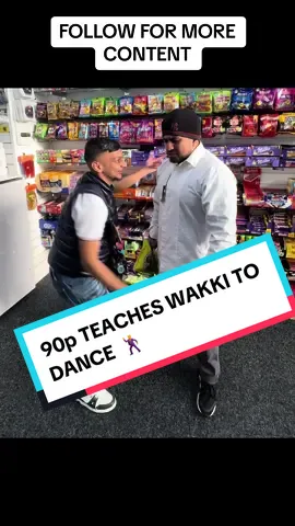 90p teaches Wakki to dance #90p #wakki #theno1plug #mentionedyou 