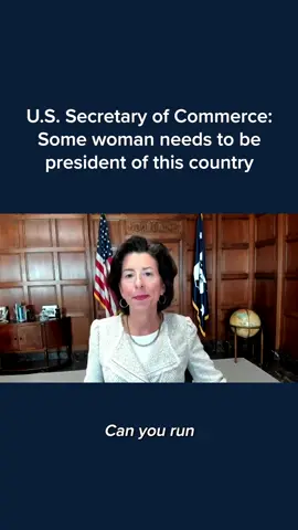 “Can you run for president?” U.S. Secretary of Commerce Gina Raimondo shared her response to the question at the 2024 CNBC Changemakers event in New York City. Learn more about the 2024 #CNBCChangemakers at the #linkinbio. #cnbc 