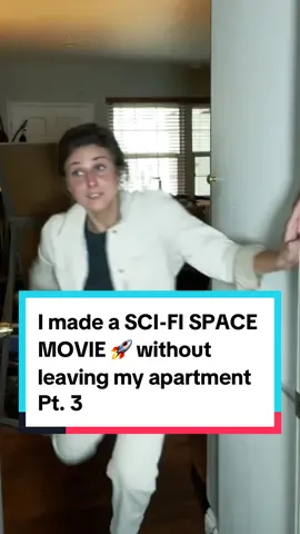 SCI-FI SPACE MOVIE…without leaving my apartment 🚀🧑‍🚀🪐 #scifimovie #scifi #interstellar 